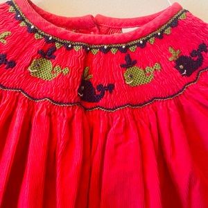 Pink romper by little English